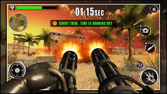 Bild 4 für Army War Shoot Fire :Guns…