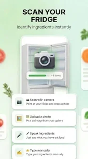 Immagine 0 per FridgeChef: AI Recipe Mak…