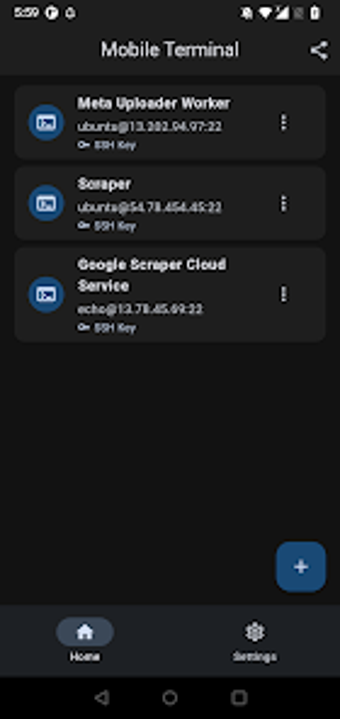 Image 0 pour Mobile Terminal - SSH Cli…
