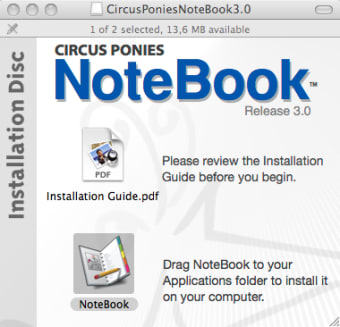 Download Circus Ponies NoteBook for Mac