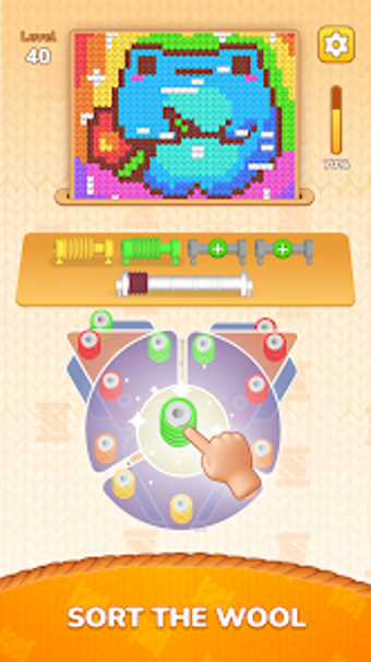 Bild 0 für Woolen Yarn: Sort  Knit 3…