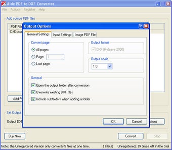 Image 2 pour Aide PDF to DXF Converter