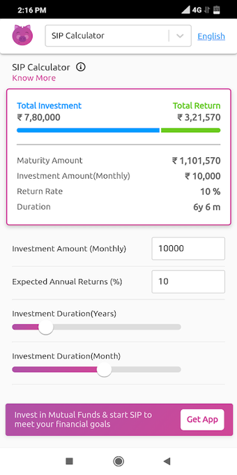 SIP Calculator