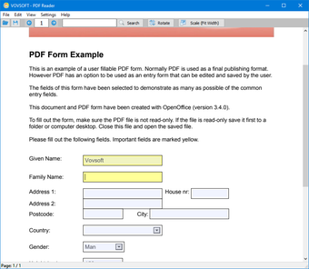 Vovsoft PDF Reader