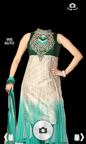 Women's Salwar Photo Montage