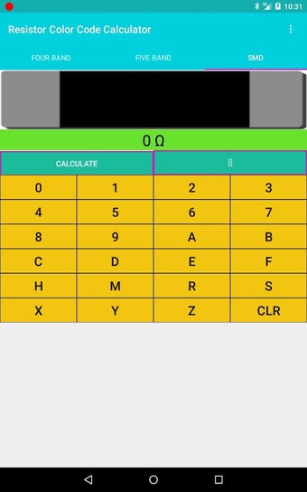 Resistor Color Code Calculator