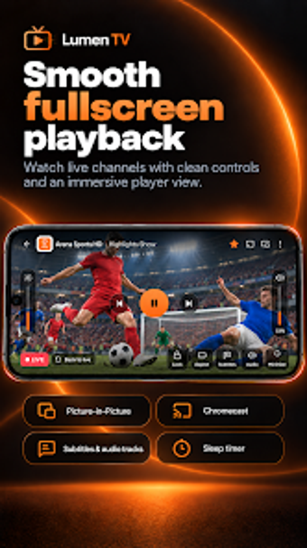 Bild 0 für Lumen TV: IPTV Player  M3…