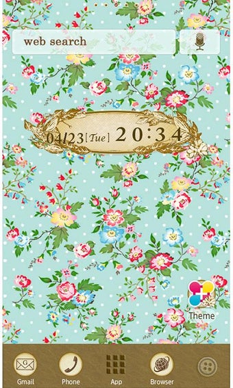 Immagine 0 per Wallpaper Theme Petit Flo…
