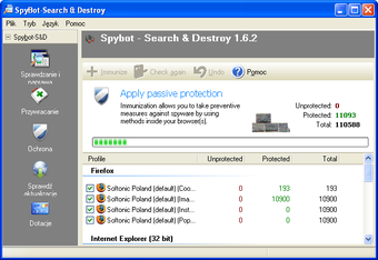 Image 0 pour SpyBot Search & Destroy P…