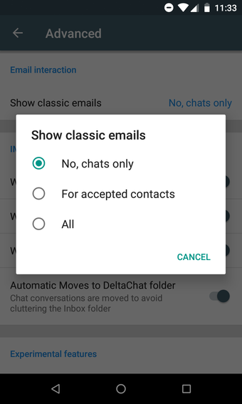 Bild 0 für Delta Chat