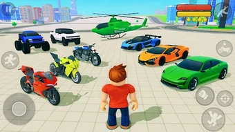 Image 0 pour Obby World Gangster Bike …