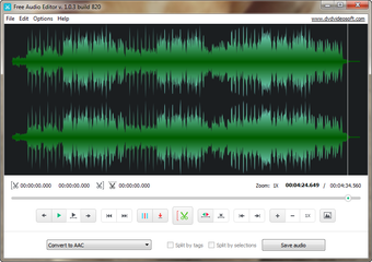Obraz 1 dla Free Audio Editor