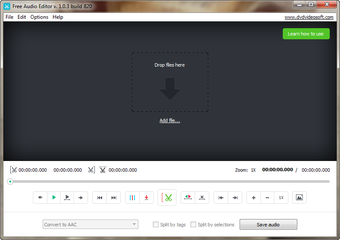 Obraz 2 dla Free Audio Editor