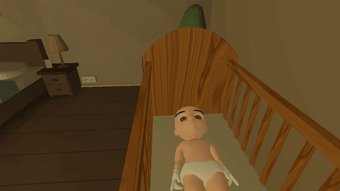 Scary Baby in the Dark  Yellow House Simulator