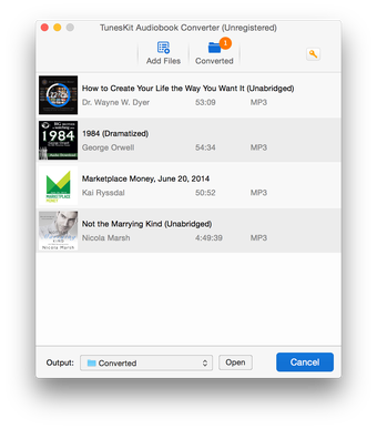 Bild 1 für TunesKit Audiobook Conver…