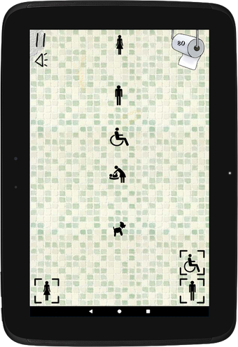 Image 0 pour Toilet Crazy Rush - Toile…