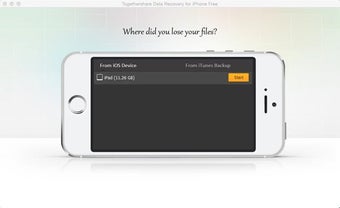 Togethershare iPhone Recovery for Mac