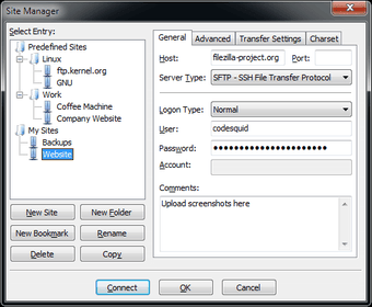 Imagen 1 para FileZilla