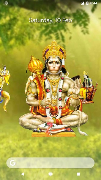 Bild 0 für 4D Hanuman Live Wallpaper