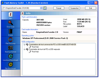 Obraz 4 dla Flash Memory Toolkit