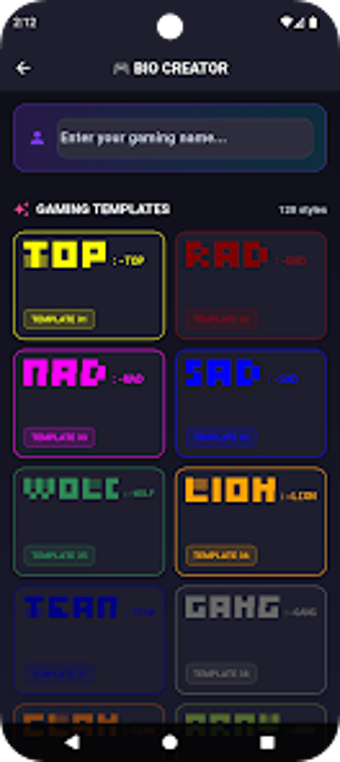 ff pro bio codes - name s…の画像0