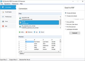XLS Excel to PDF Converte…的第0张图片