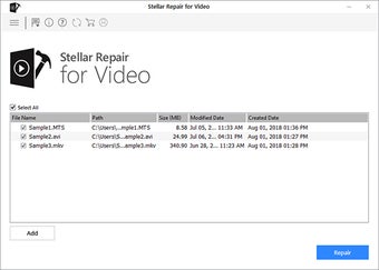 Image 1 for Stellar Repair for Video