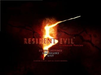 Resident Evil 5 Benchmarkの画像7