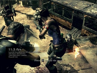 Resident Evil 5 Benchmarkの画像6