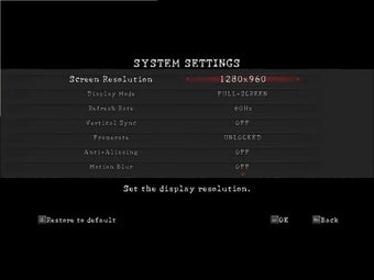 Resident Evil 5 Benchmarkの画像4