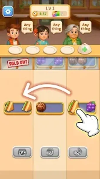 Obraz 0 dla Sort Food Order: Match Pu…