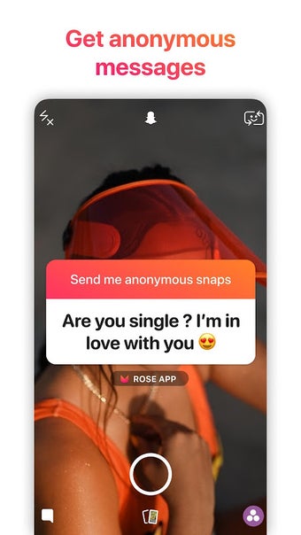 Rose - Anonymous Snaps, Messages, Photos & Videos