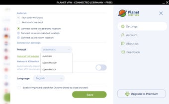 Bild 3 für Planet VPN - Free VPN Pro…