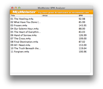 BPM Analyzer