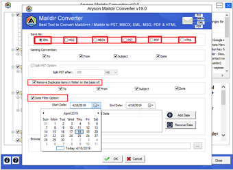 Aryson Maildir Converter