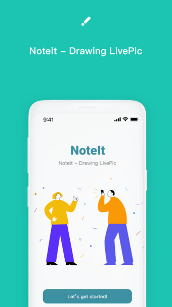 Noteit Drawing App for Couples