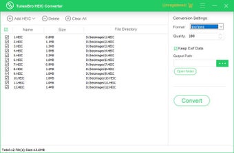 Bild 0 für Tunesbro HEIC Converter