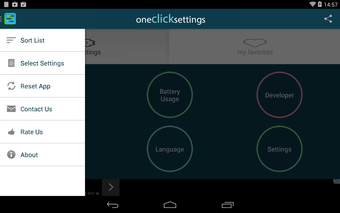 Image 0 pour One Click Settings All In…