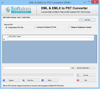 Free EML to PST Converter