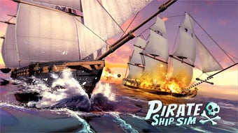 Image 0 pour Pirate Ship Sim - Sea Bat…