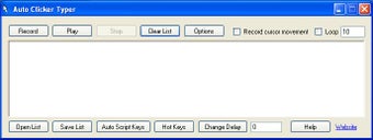 Image 0 pour Auto Clicker Typer