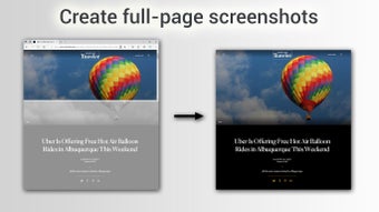 Take Webpage Screenshots …の画像0