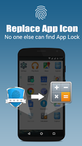 Imagen 4 para App lock - Real Fingerpri…