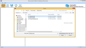 Bild 0 für Recoveryfix SQLite Databa…