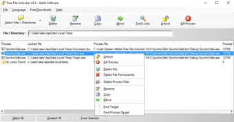 Free File Unlocker的第0张图片