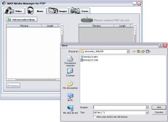 PSP Max Media Manager