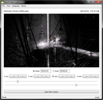 Imagen 1 para Moo0 Video Cutter