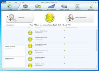 MAGIX PC Check & Tuning的第0张图片