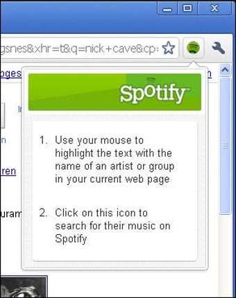 Spotify Chrome Extensionの画像0