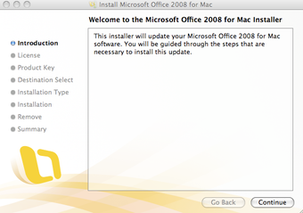 Microsoft Office 2008 Update